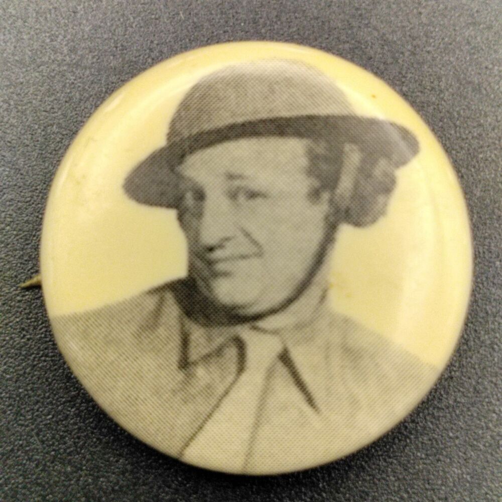 Curly Howard The Three Stooges Pinback Button Vintage Celebrity Pin Comedy